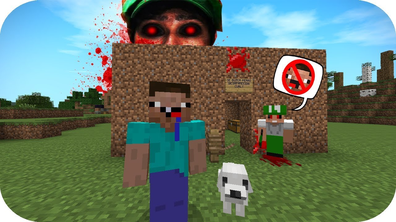 NOOB VS FERNANFLOO.EXE CASA CREEPYPASTA MINECRAFT TROLL + ROLEPLAY