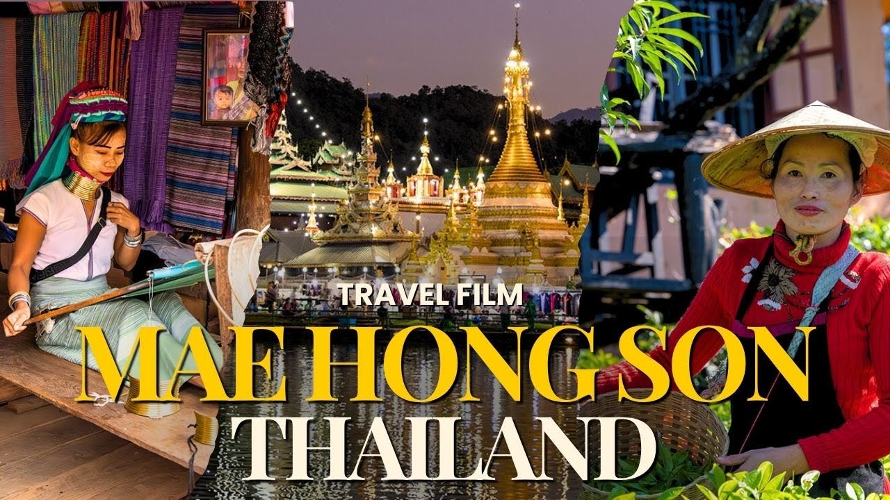 Mae Hong Son Travel Film | Ban Rak Thai, Tribal Village, Bamboo Bridge, Waterfalls & Night Market