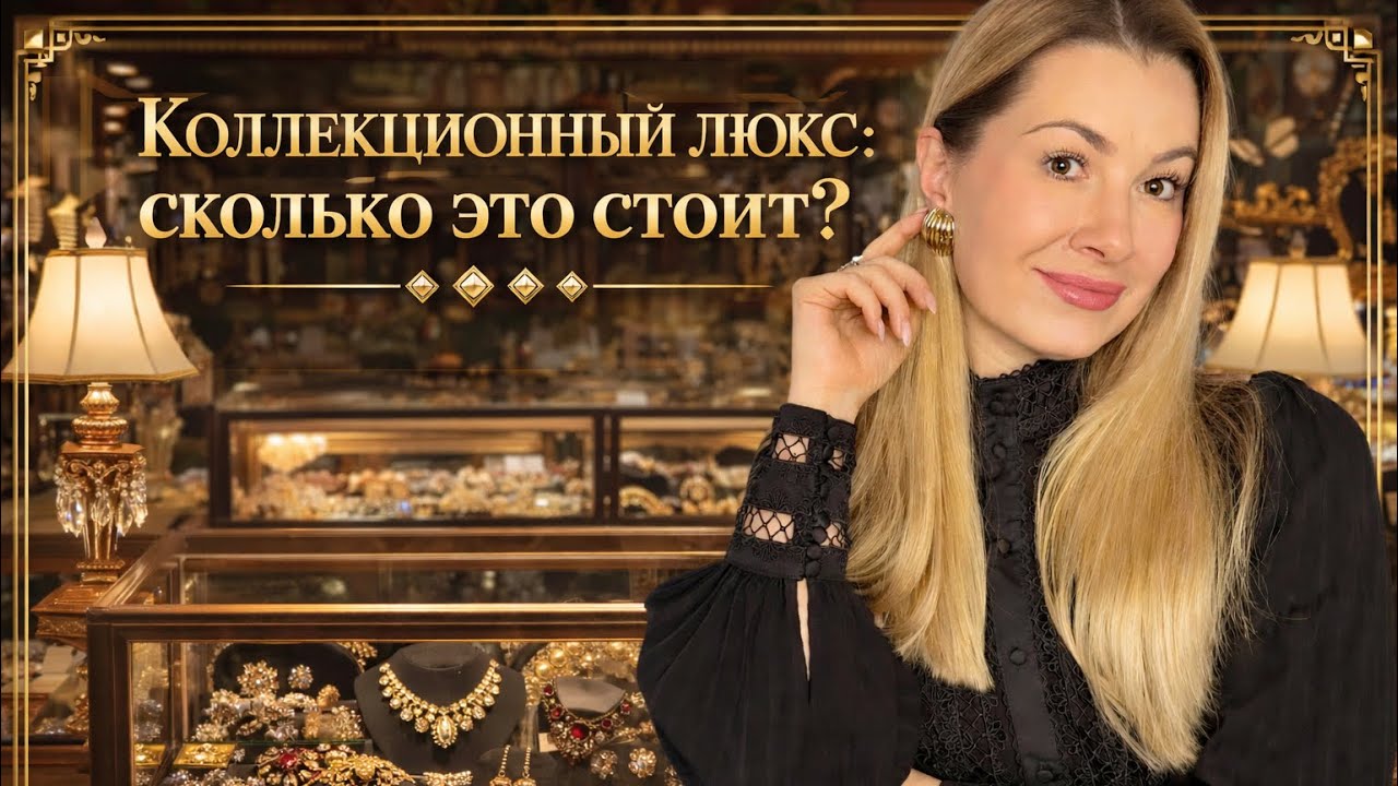 Люкс из прошлого ✨ Винтажные украшения от кутюр 💍👑
