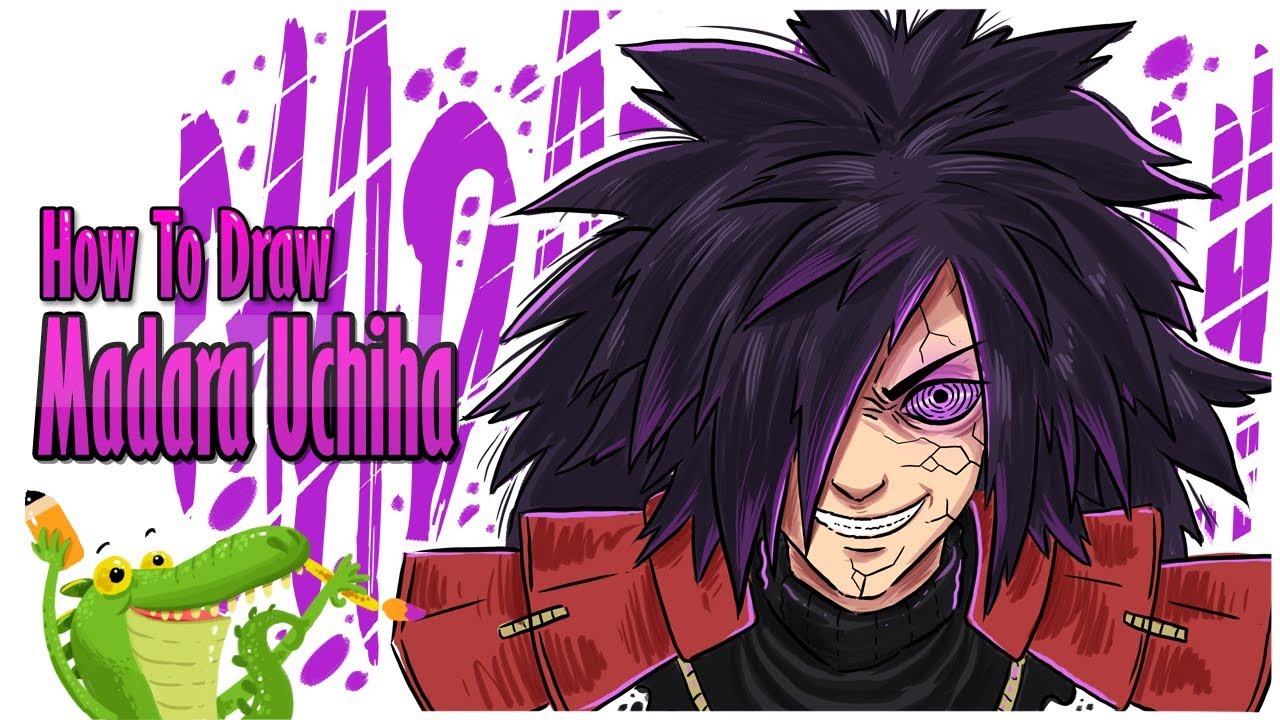 How To Draw Madara Uchiha from Naruto