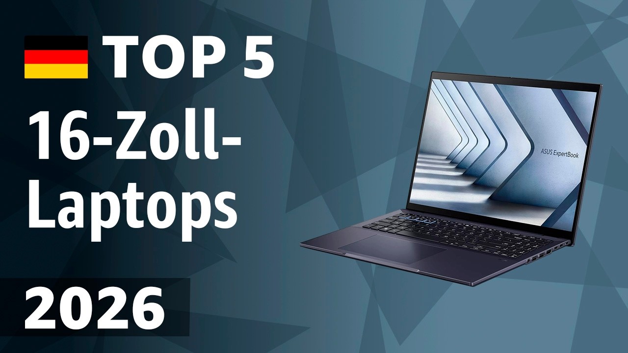 Top 16-Zoll-Laptops im Test & Vergleich 2026
