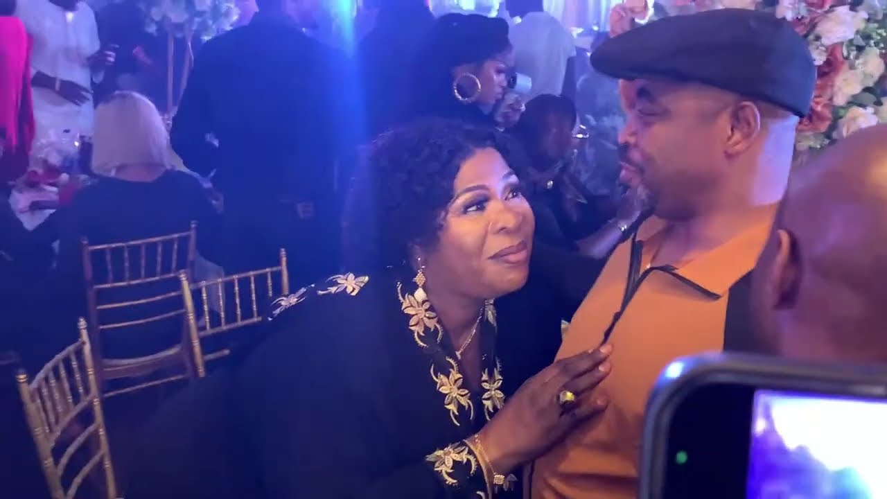 MC OLUOMO X MADAM SAJE AT FAITHIA BALOGUN  55th BIRTHDAY PARTY