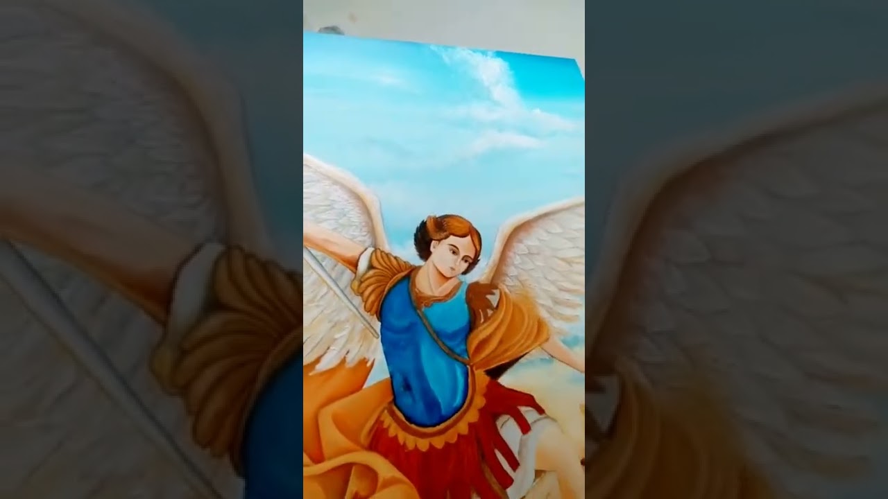 ARCANGEL SAN MIGUEL #arte #pintura #elcuchitrildereyes #oftheplanet