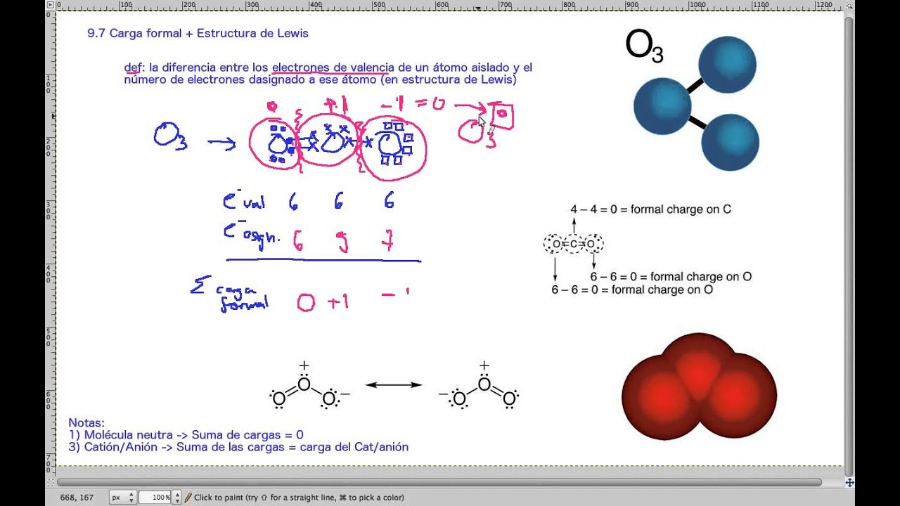 Carga Formal en Estructura de Lewis // QB196