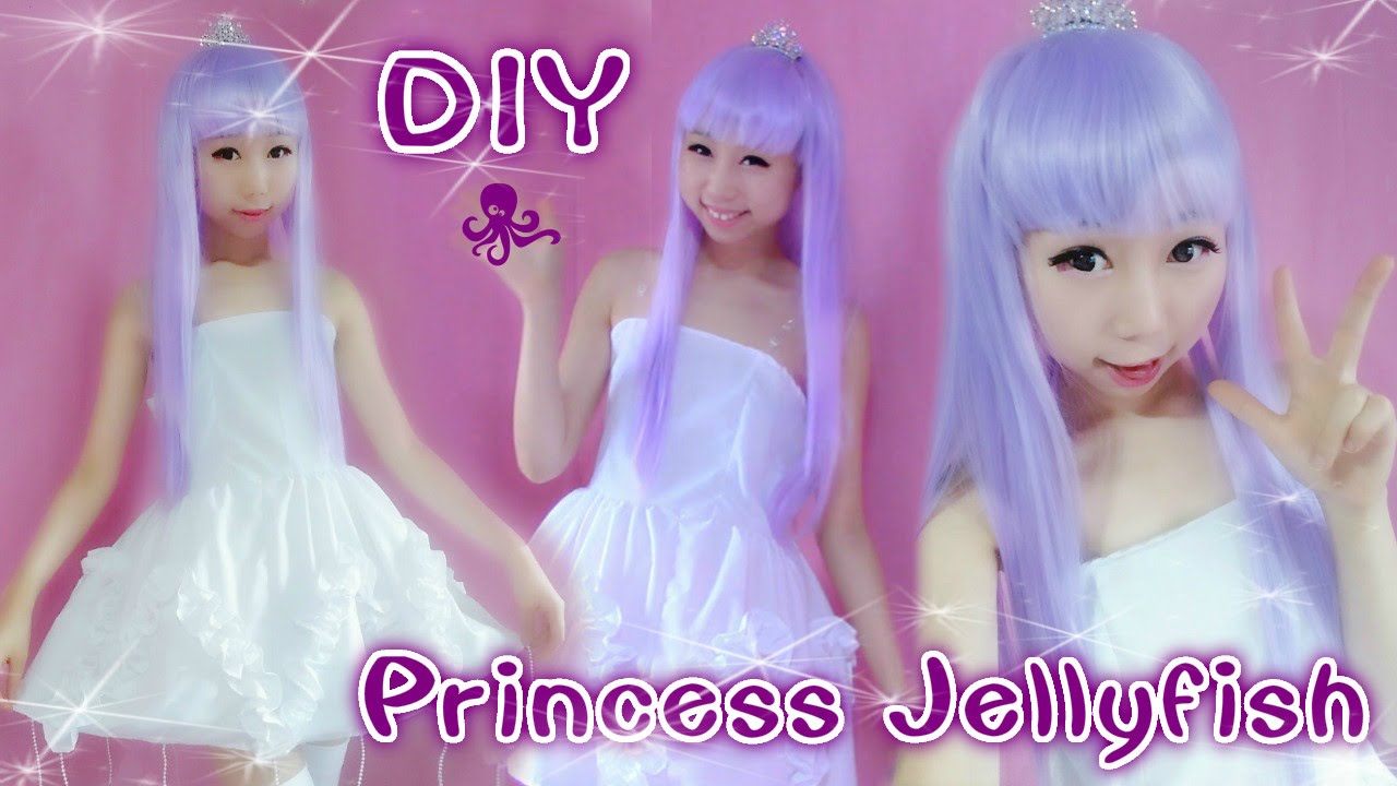 DIY: Princess Jellyfish Inspired Costume/Prom Dress ( Easy)