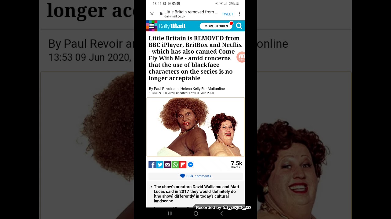 #LittleBritain# - *REMOVED* From iplayer , britbox and Netflix