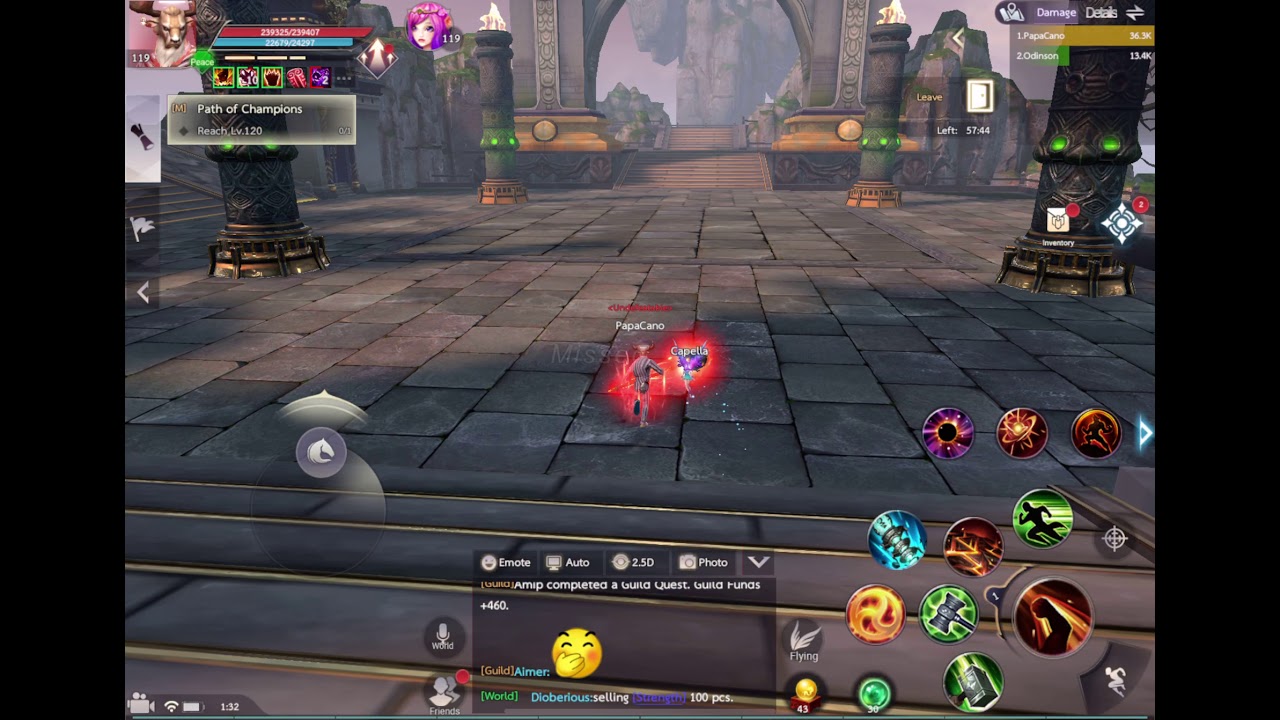 Barb Demon vs Archer Demon (1on1) Perfect World Fly With Me S5