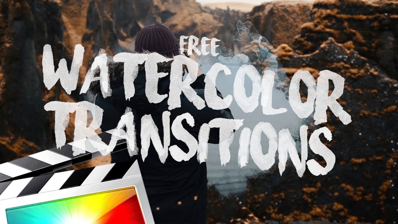 FREE WATERCOLOR TRANSITION - FINAL CUT PRO X