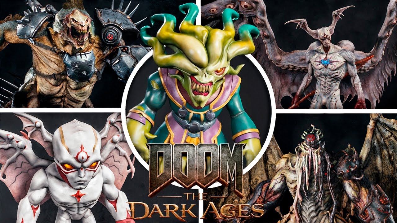 DOOM the Dark Ages - All Monsters Collectibles Toys Showcase