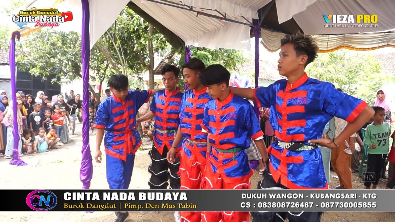 KUNGFU BARONGSAI ~ BUROK DANGDUT CINTA NADA BUDAYA SHOW DUKUHTURI - KRBALE 24/06/2024