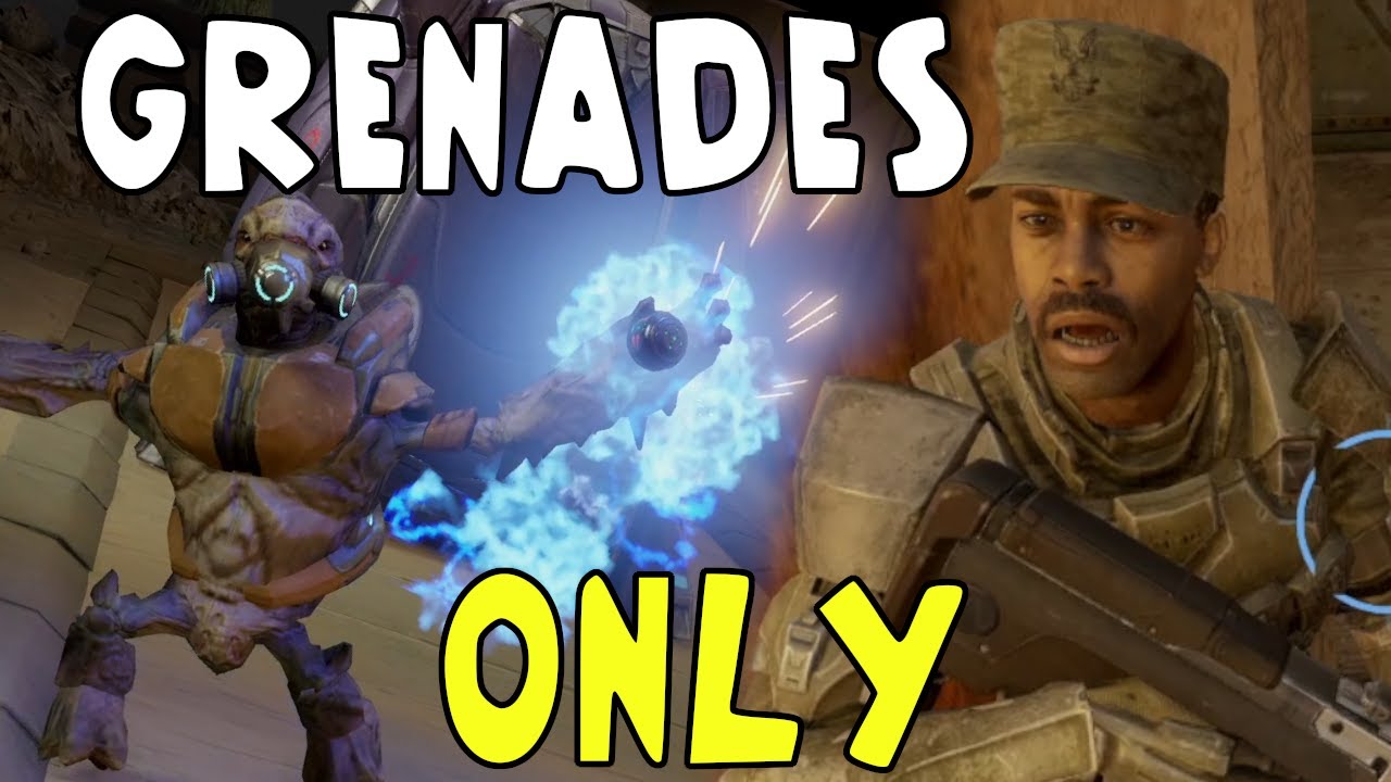 Можно ли пройти HALO 2, используя только гранаты?