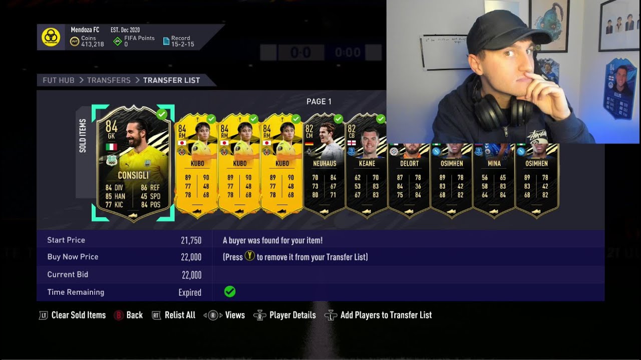 🔴 FIFA 21 LIVE TRADING!