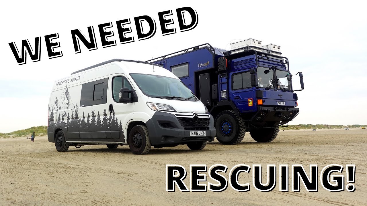 STUCK on SAND | Van Life in Denmark -  Ep.3