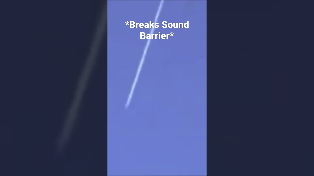 Concord Sonic Boom/ Breaking The Sound Barrier