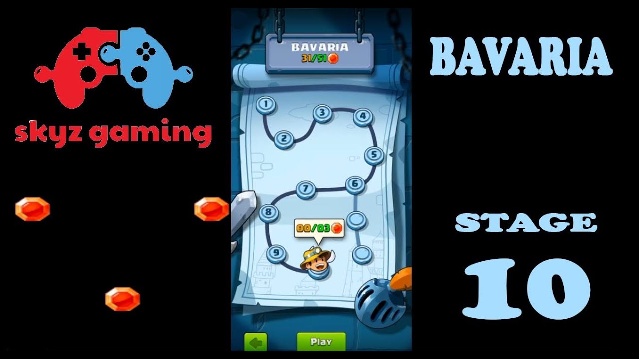 Diamond quest don't rush bavaria - all gems level 10 boss fight
