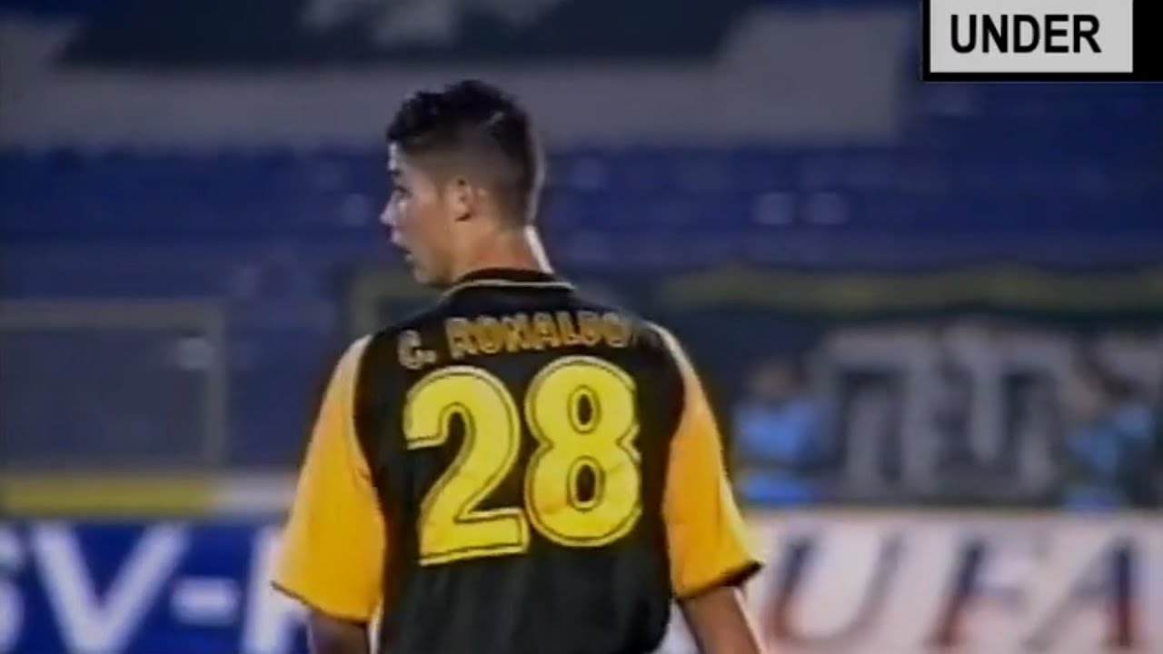 17 Years Old Cristiano Ronaldo vs Partizan (Away) 2002/2003
