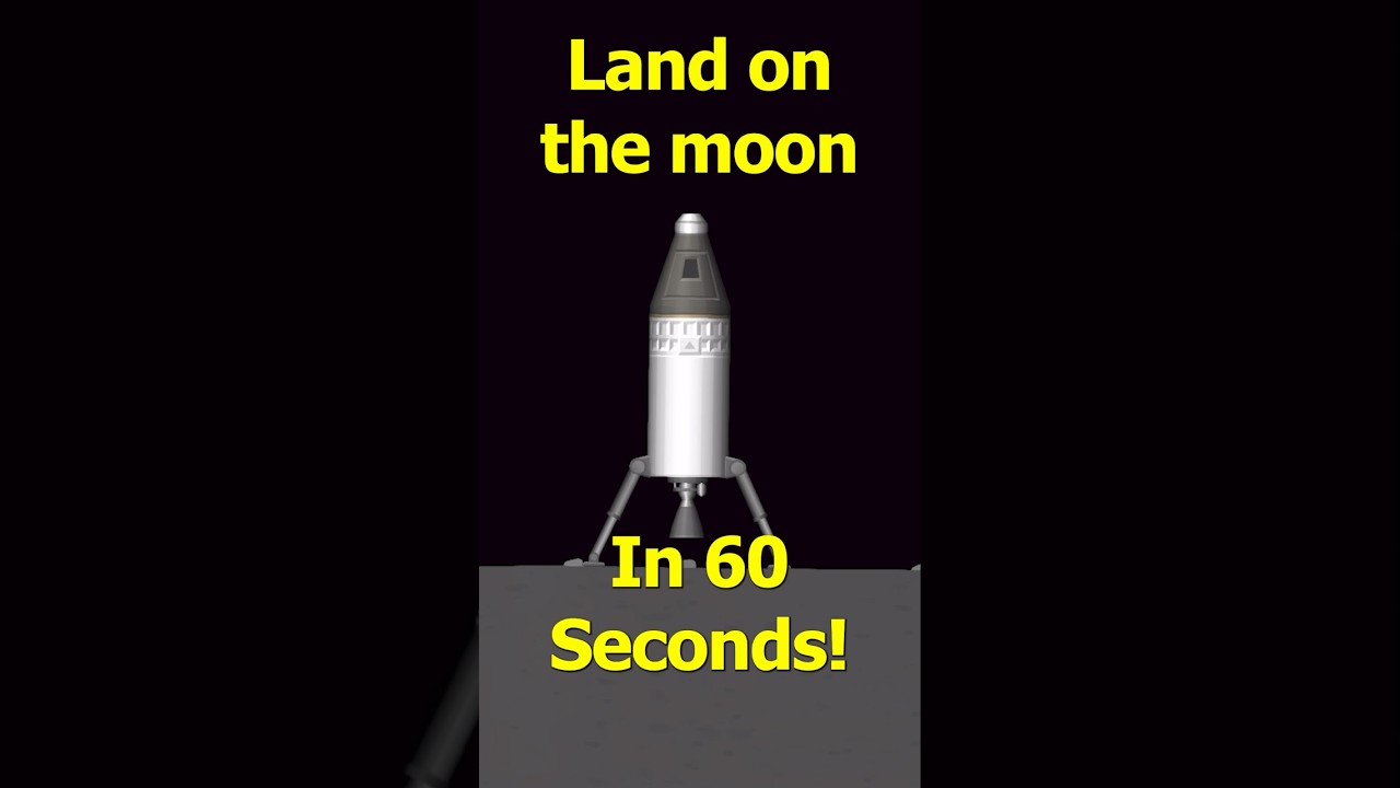 Как добраться до Луны в SFS &mdash; #spaceflightsimulator