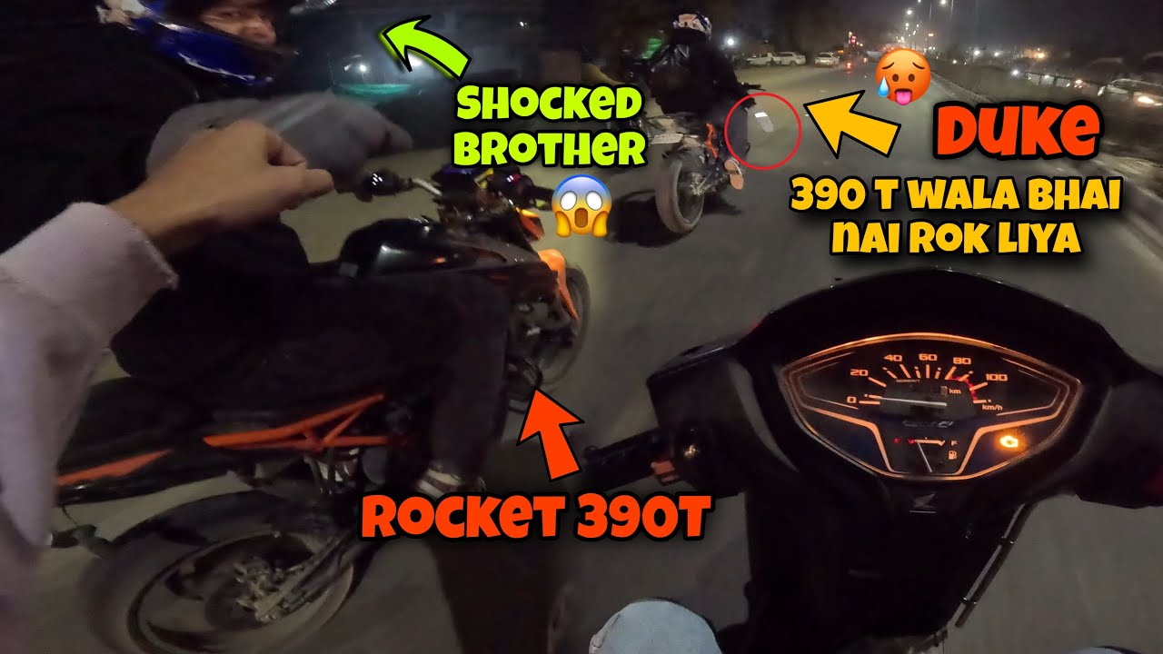 Bhai Toh Shocked Hogya 😱 || 390T Wala Bhai Nai Rok Liya 😨 || ROCKET 390T 🚀
