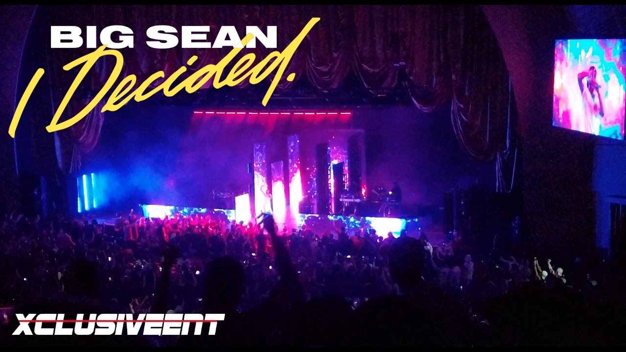 Big Sean - I Decided Tour - Radio City Music Hall - (April 11th 2017)