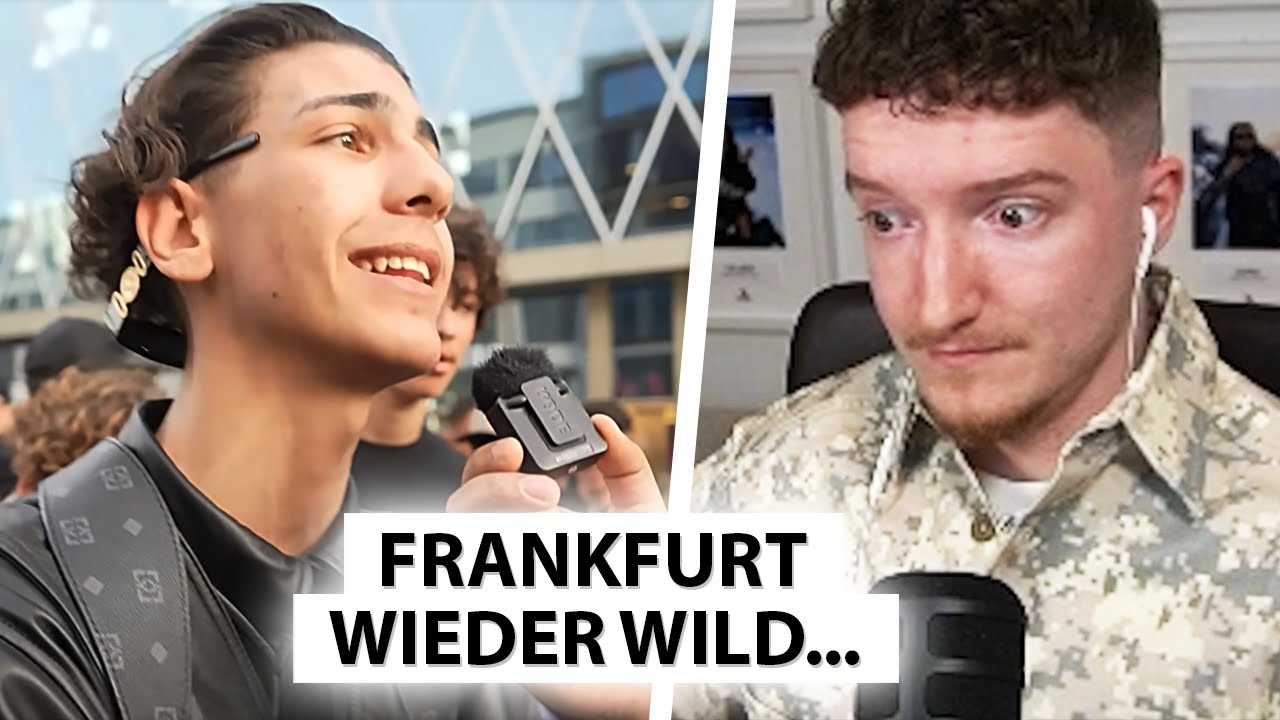 Frankfurt wird immer crazier... 💀 | Live - Reaktion