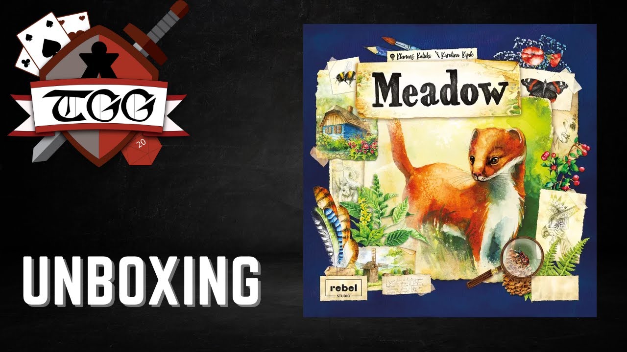 Meadow Board Game Unboxing