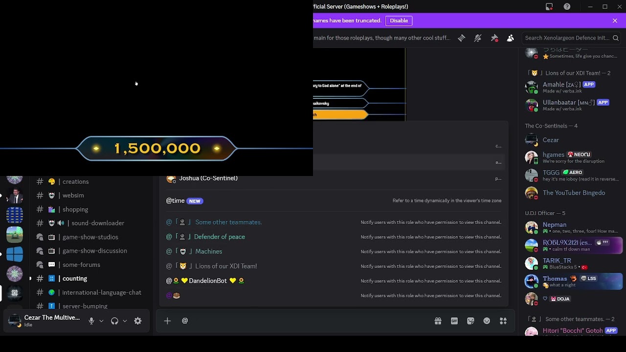 WWTBAM With Joshua Part 4