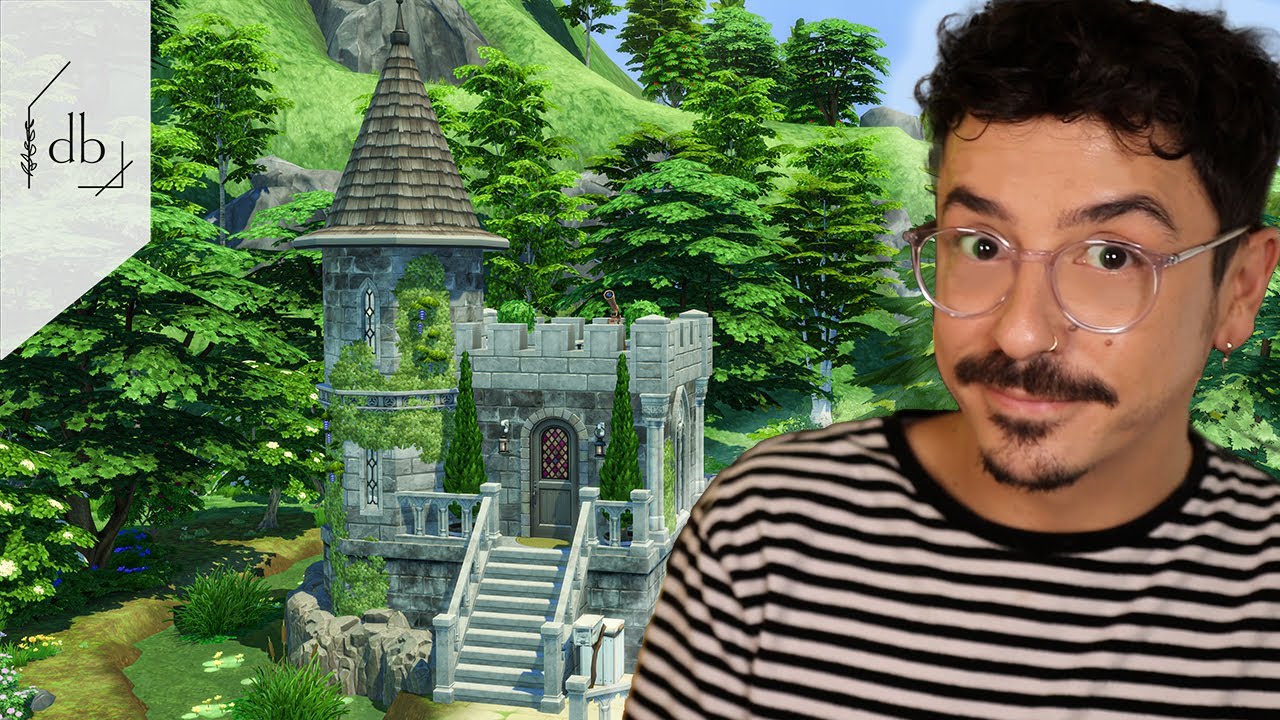 Building a MICRO CASTLE | The Sims 4