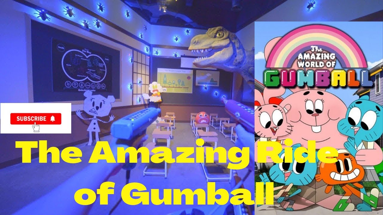 The Amazing Ride of Gumball #IMGWorldDubai #Funkidz  #theamazingrideofgumball #thegumballworld