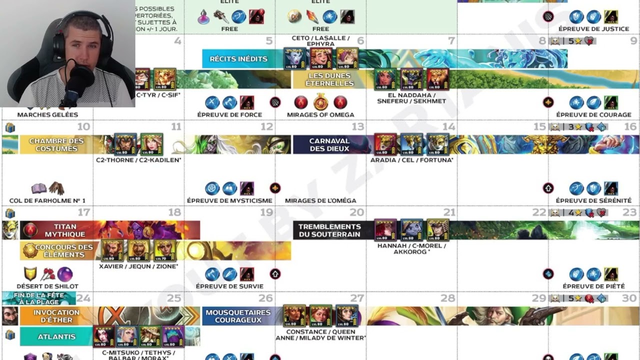 Calendrier juillet 2023