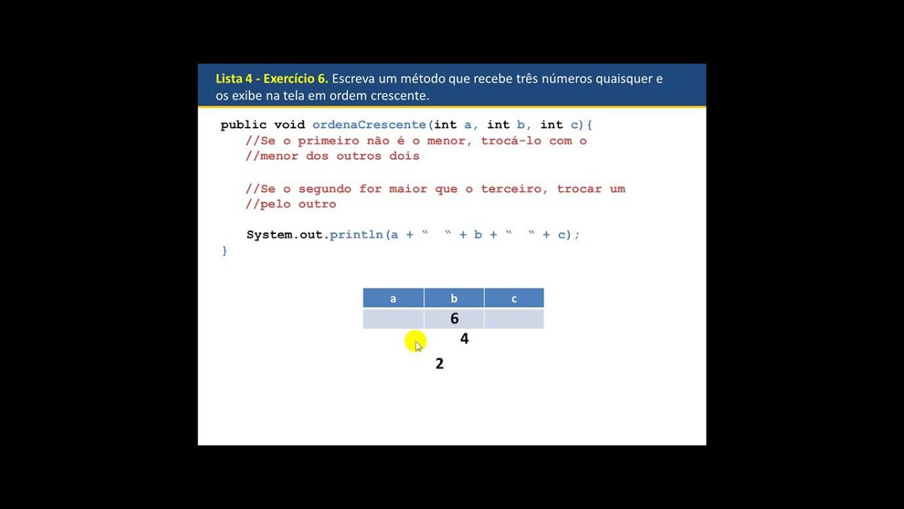 Programação I - Lista 4 - Exercício 6
