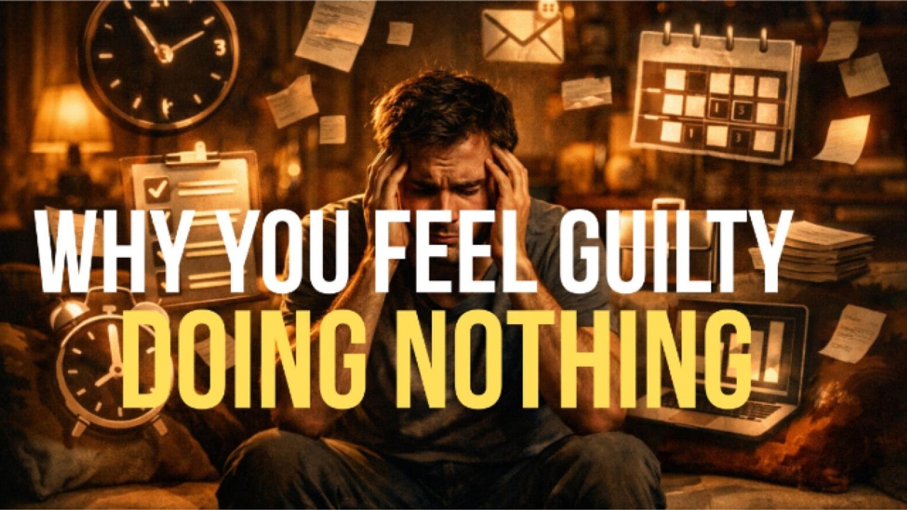 Why You Feel Guilty When You're Not Being Productive