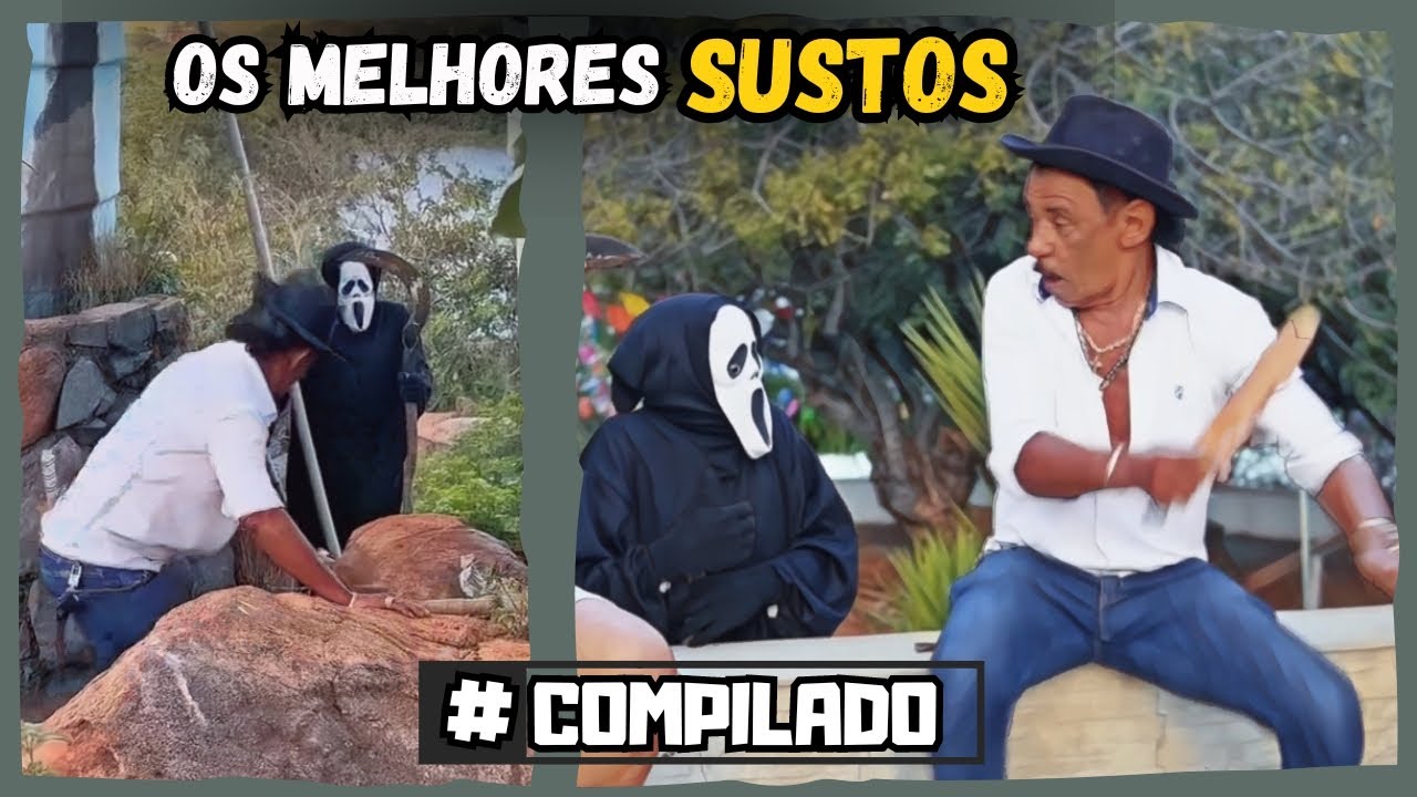 OS MELHORES SUSTOS DO TIRINGA 👻 | COMPILADO