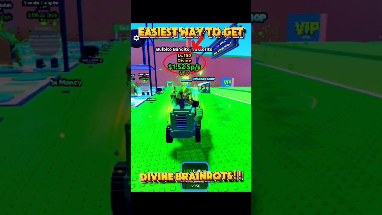 The Easiest Way To Get Divine Brainrots In Escape Tsunami For Brainrots! 🤯 #etfb #roblox #trends