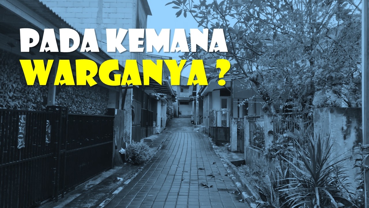 RUMAH-RUMAH Di SINI TIBA-TIBA TAK BERPENGHUNI !