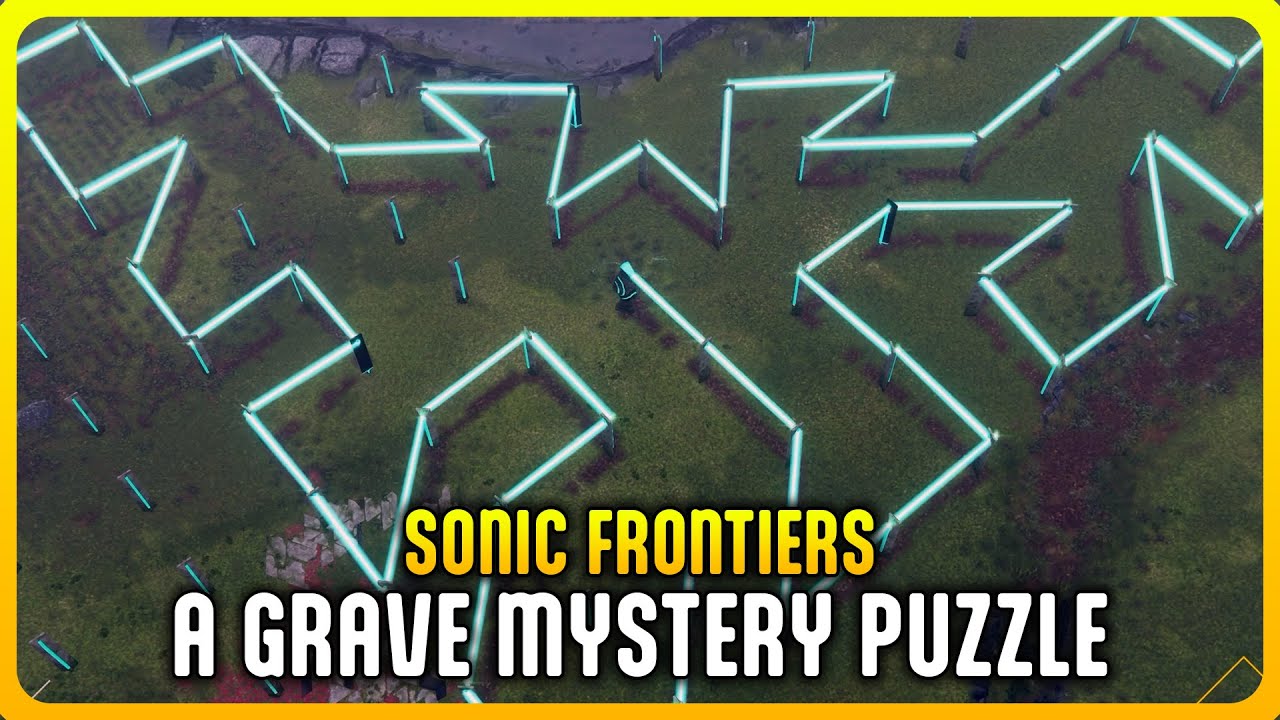 Sonic Frontiers - A Grave Mystery Puzzle Guide (Kronos Island Puzzle)