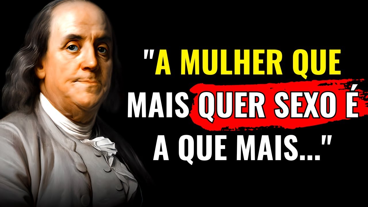 Lições de vida de Benjamin Franklin para Aprender na Juventude e Evitar Arrependimentos na Velhice