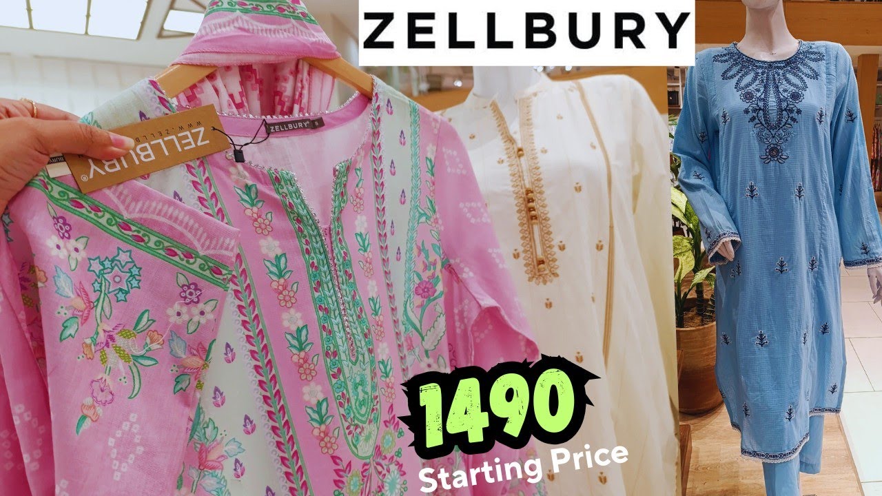 😱Zellbury New Collection in RS.1490 Only 📣♥️zellbury New Collection 2025 😱♥️