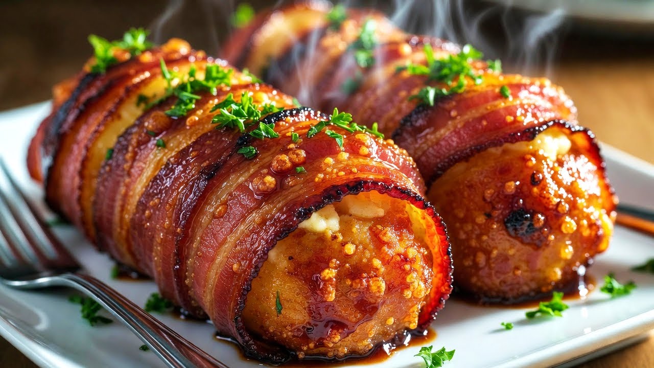 Knusprige Kartoffelrollen Mit Füllung – Schnelles Familienrezept In 15 Minuten Aus Dem Ofen