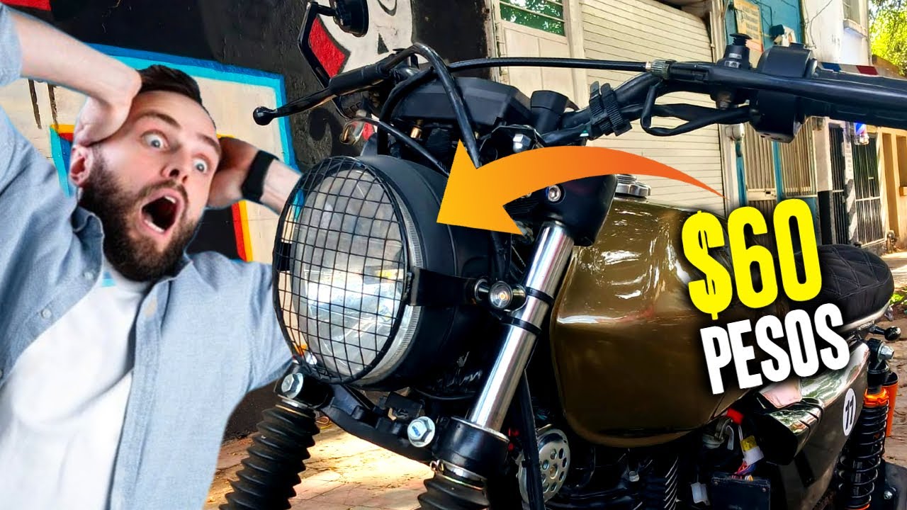 Modificaciones para MOTOS BARATAS y F&aacute;ciles de instalar