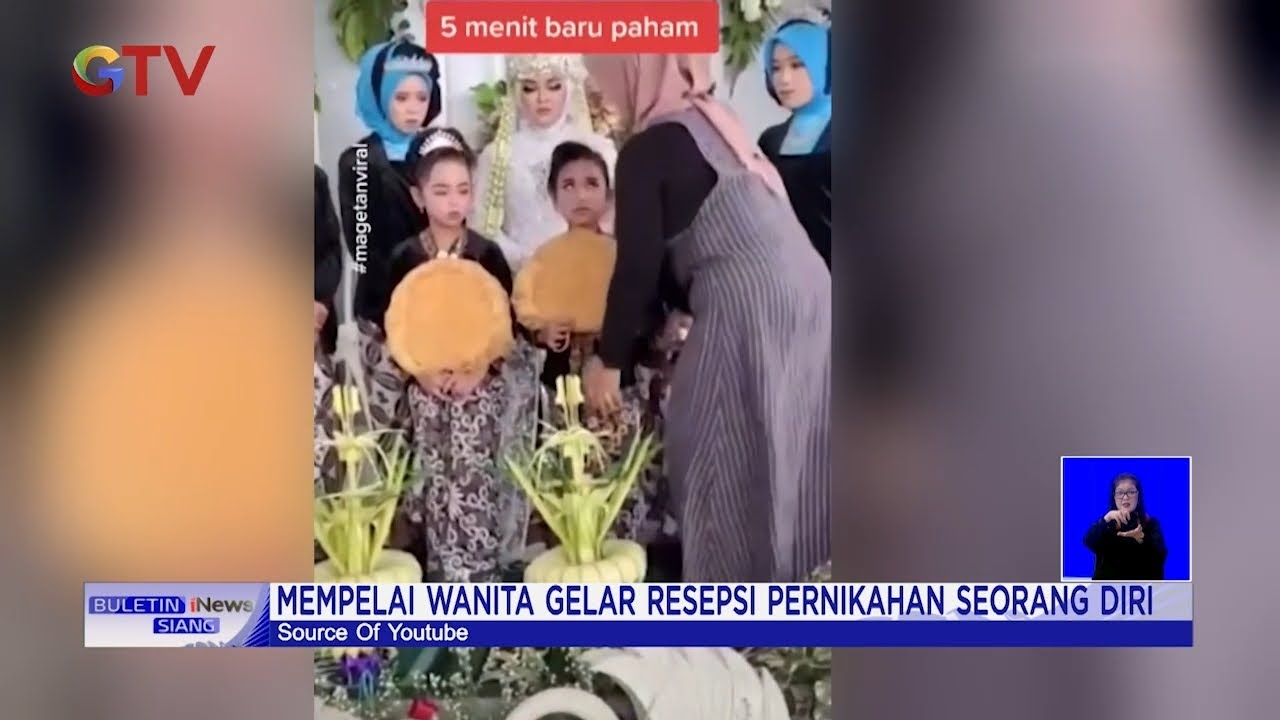 Viral Resepsi Pernikahan di Magetan Ditinggal Kabur Pengantin Pria #BuletiniNewsSiang 12/05