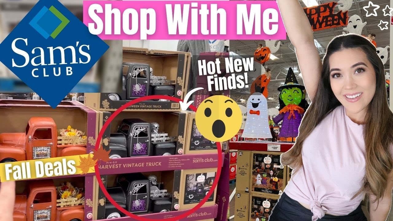 SAM&rsquo;S CLUB SHOP WITH ME 🍂  Fall Newest Deals and Finds! September 2022
