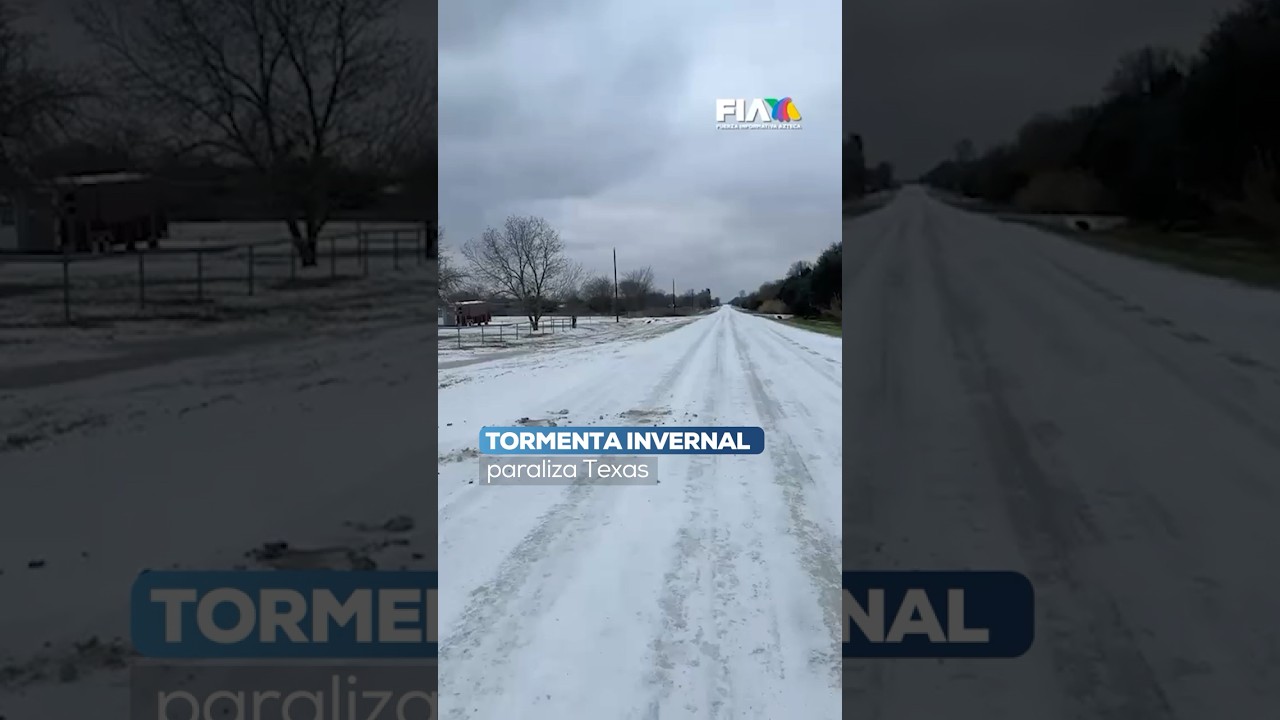 &iquest;Qu&eacute; Est&aacute; Pasando en Texas? La Peor Tormenta de Nieve en A&ntilde;os