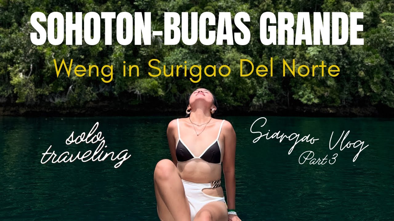 Siargao Vlog - Part 3 | SOHOTON-BUCAS GRANDE TOUR | Siargao Beach Club FOAM PARTY
