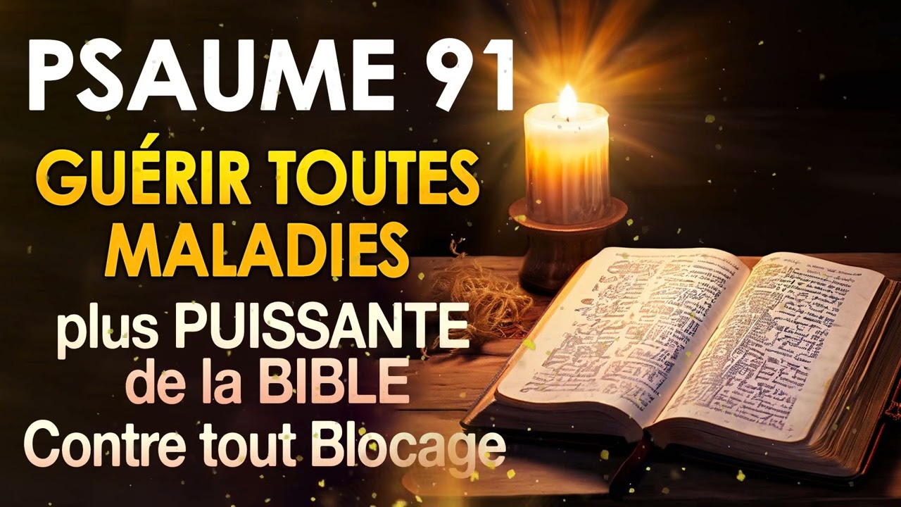PSAUME 91 Pour GUÉRIR Toutes MALADIES et Contre les BLOCAGES SPIRITUELS 🙏 PRIÈR la plus PUISSANTE