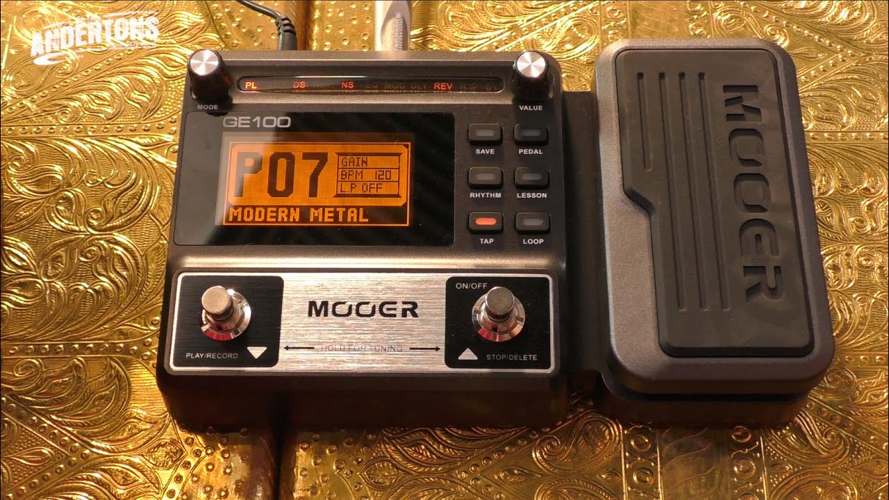 Mooer GE100 - Guitar Multi FX for under &pound;100!!