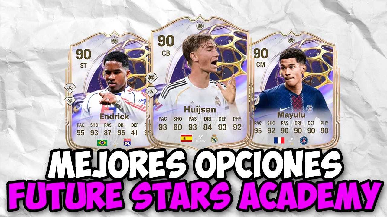 ✅ &iexcl;Las MEJORES OPCIONES Para La EVO de FUTURE STARS ACADEMY en EA FC 26!