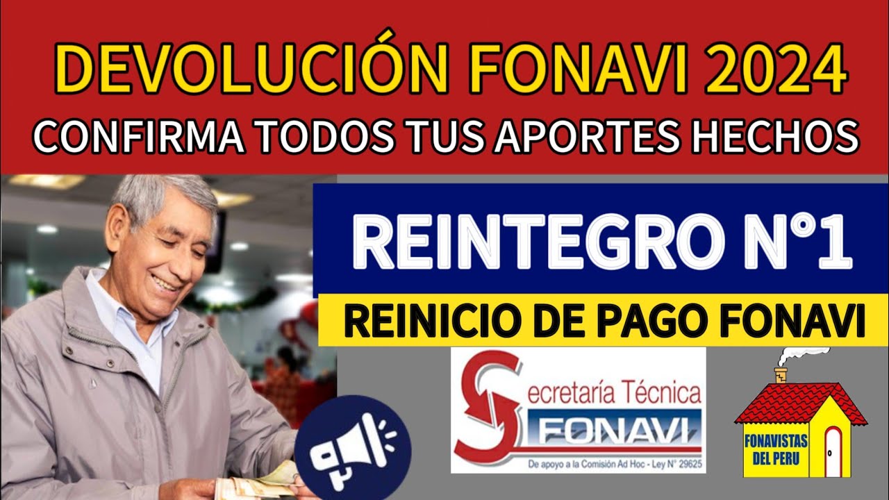FONAVI: CONFIRMA TUS A&Ntilde;OS de APORTES PARA DEVOLUCI&Oacute;N FONAVI 2024 [JUBILADO5 ONP]