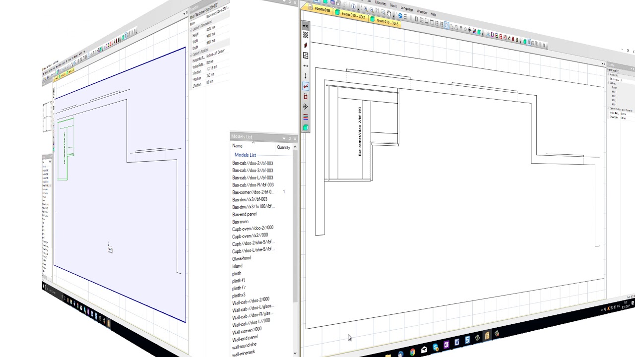 Adding cabinets in Polyboard & Quick Design | Wood Designer Ltd