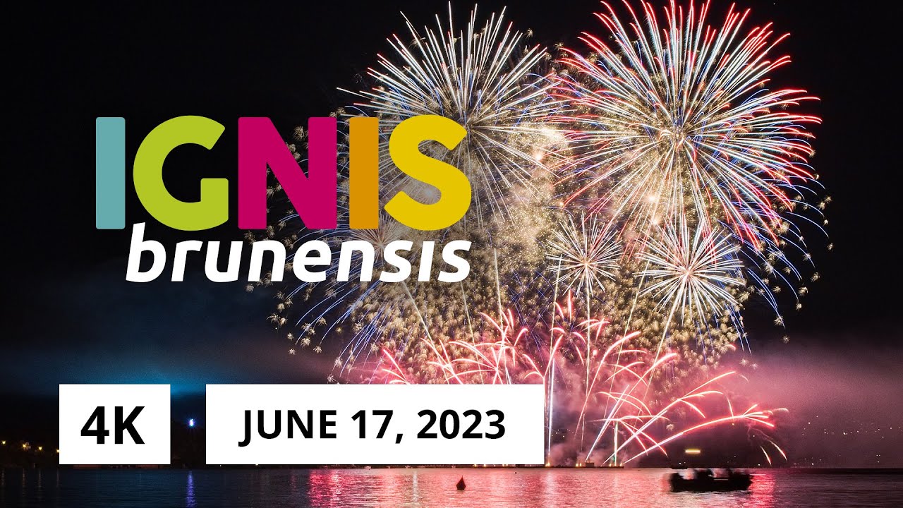 4K IGNIS BRUNENSIS 17.06.2023 | ohňostroj NOR fireworks | Brno přehrada lake | OFFICIAL VIDEO