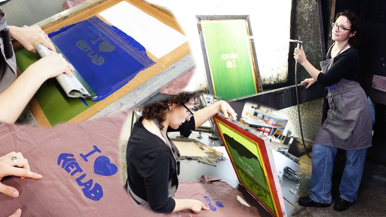 Tutorial: zeefdrukken in Het Lab